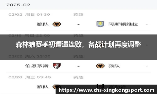 森林狼赛季初遭遇连败,备战计划再度调整